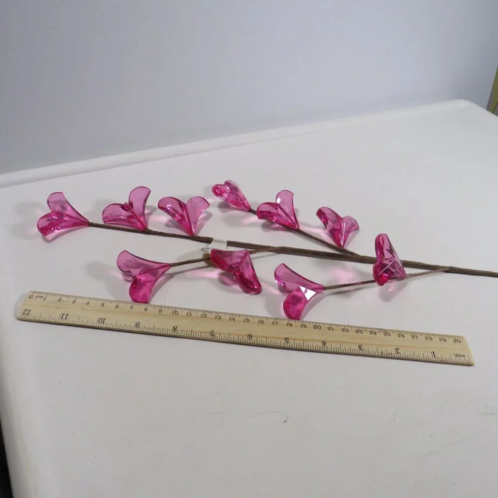 Giant Flower Bead Floral Pic (10 hearts per pick) Multi-dimensional #2 (One pick